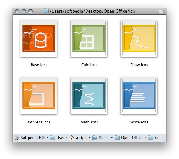 open office icon. (Open Office Icons screenshot